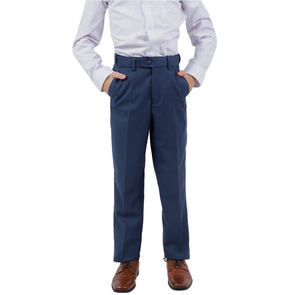 Perry Ellis Boys Navy Pants Only - Picture 4 of 4